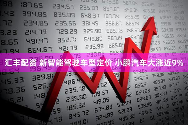 汇丰配资 新智能驾驶车型定价 小鹏汽车大涨近9%